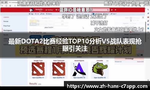 最新DOTA2比赛经验TOP10分析V5战队表现抢眼引关注